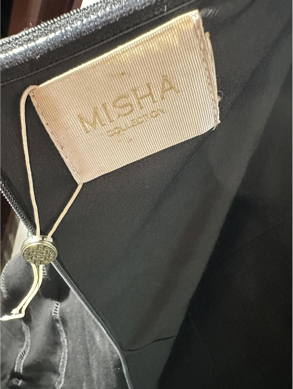 MISHA Black Strapless Bodycon Dress - Picture 4 of 4